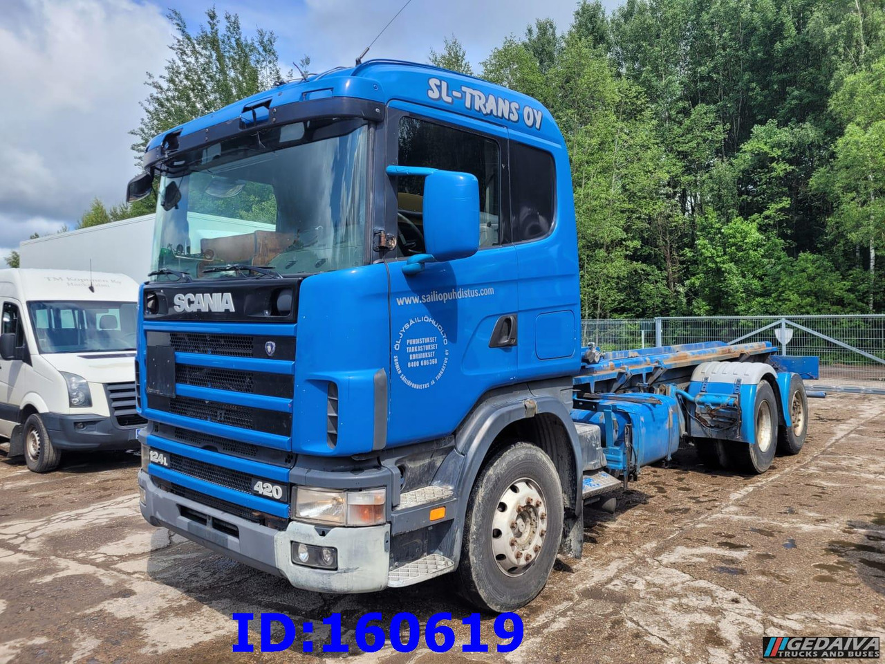 SCANIA 124 420 6x2 Manual Retarder - Chassis vrachtwagen: afbeelding 1 SCANIA 124 420 6x2 Manual Retarder - Chassis vrachtwagen: afbeelding 1
