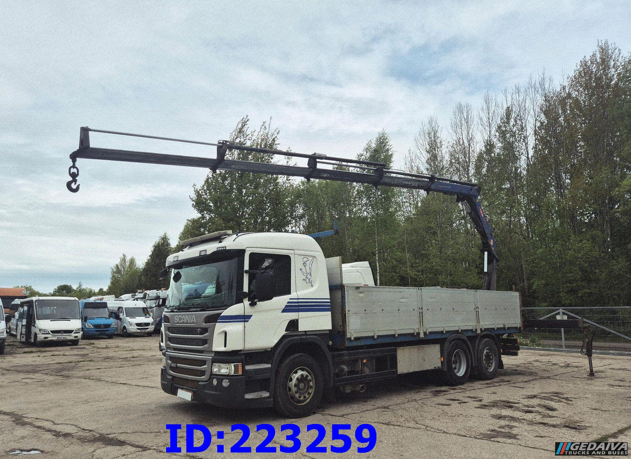 SCANIA P450 6x2 Steering axle Euro6 + PM 13.5SP - Vrachtwagen met open laadbak: afbeelding 1 SCANIA P450 6x2 Steering axle Euro6 + PM 13.5SP - Vrachtwagen met open laadbak: afbeelding 1