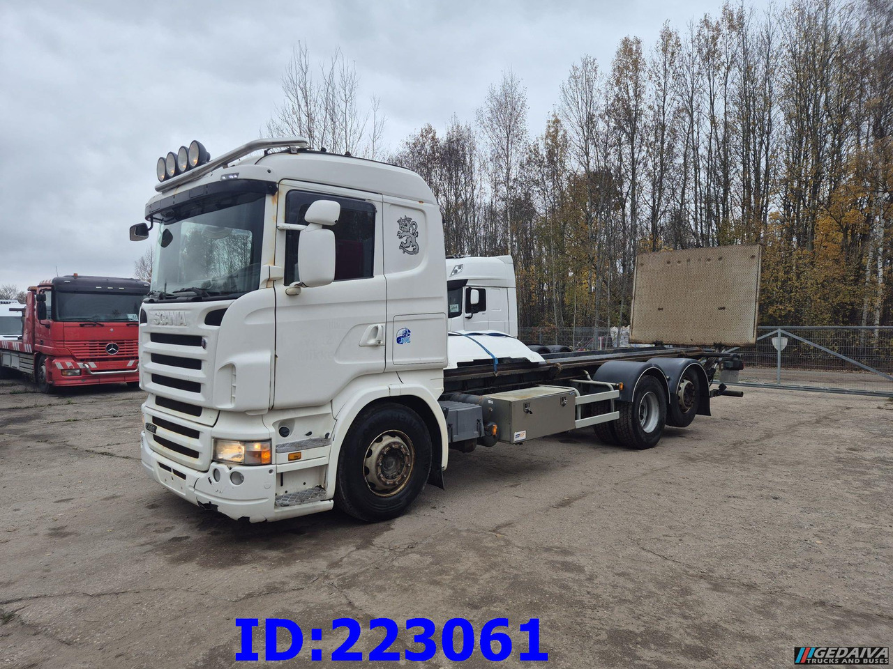 SCANIA R480 6X2 3 Pedals - Chassis vrachtwagen: afbeelding 1 SCANIA R480 6X2 3 Pedals - Chassis vrachtwagen: afbeelding 1