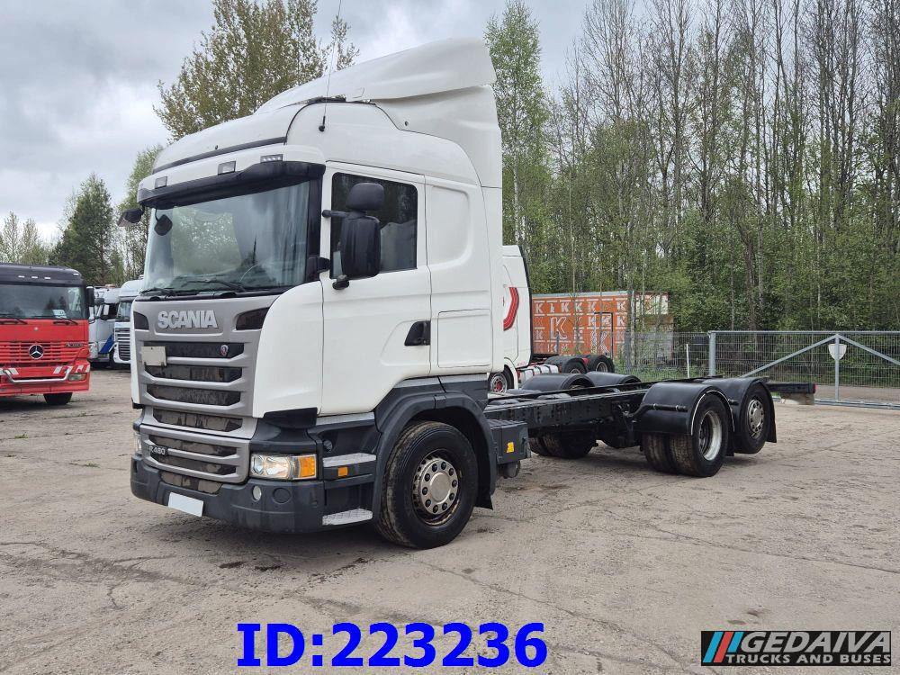 SCANIA R480 6X2 Steering axle - Chassis vrachtwagen: afbeelding 1 SCANIA R480 6X2 Steering axle - Chassis vrachtwagen: afbeelding 1