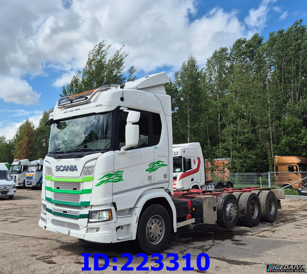 SCANIA R650 V8 8x4 BIG AXLES - Chassis vrachtwagen: afbeelding 1 SCANIA R650 V8 8x4 BIG AXLES - Chassis vrachtwagen: afbeelding 1