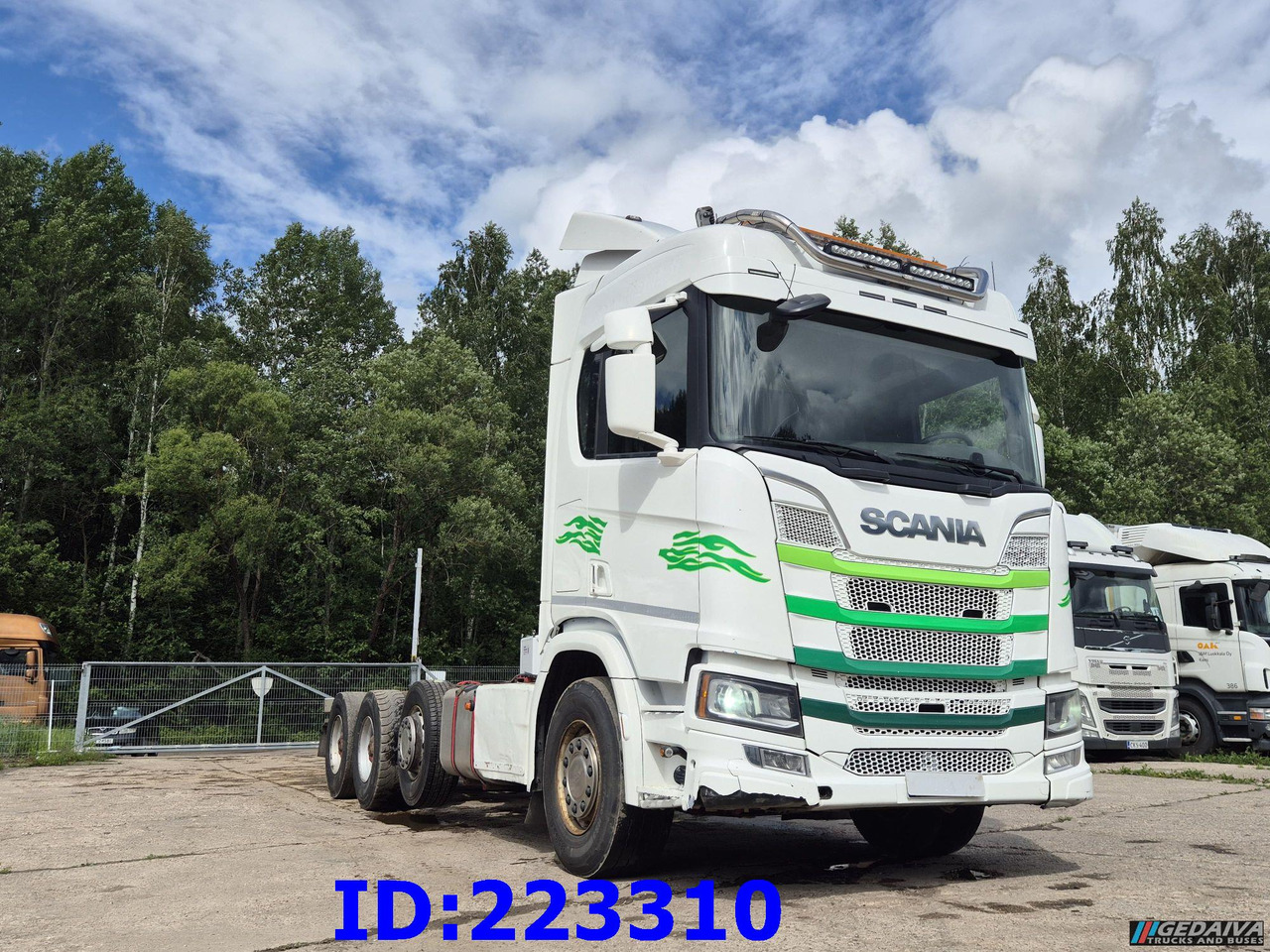 SCANIA R650 V8 8x4 BIG AXLES - Chassis vrachtwagen: afbeelding 4 SCANIA R650 V8 8x4 BIG AXLES - Chassis vrachtwagen: afbeelding 4