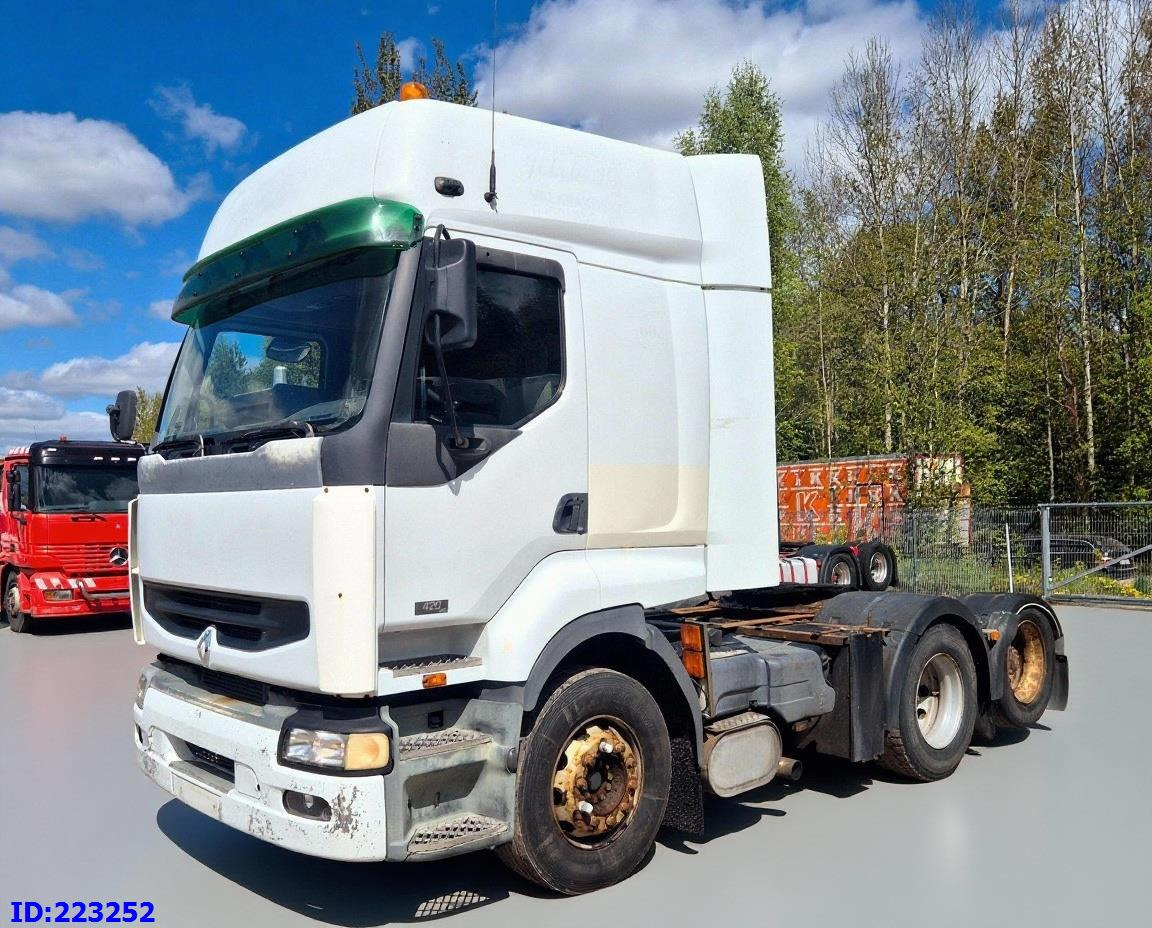 RENAULT Premium 420 6x2 Manual - Trekker: afbeelding 1 RENAULT Premium 420 6x2 Manual - Trekker: afbeelding 1
