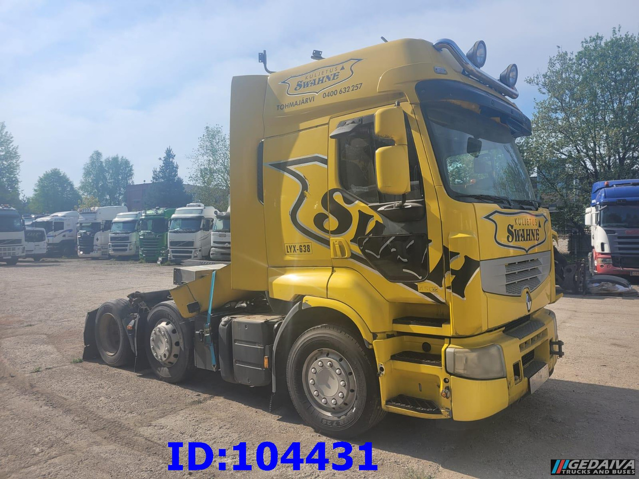 RENAULT Premium 450 6x2 Manual (No gearbox) - Trekker: afbeelding 1 RENAULT Premium 450 6x2 Manual (No gearbox) - Trekker: afbeelding 1