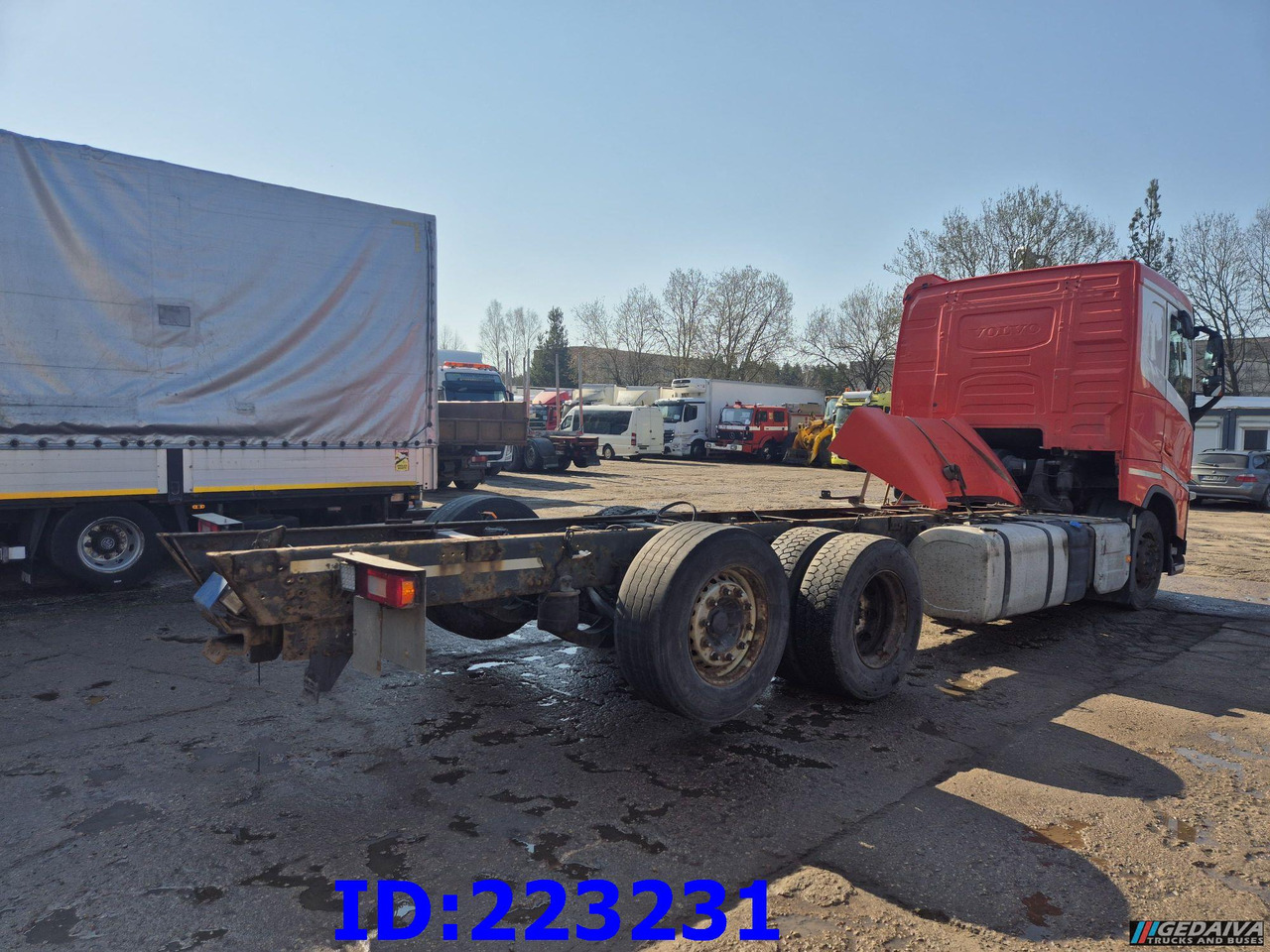 VOLVO FH13 540HP 6X2 Euro6 - Chassis vrachtwagen: afbeelding 4 VOLVO FH13 540HP 6X2 Euro6 - Chassis vrachtwagen: afbeelding 4