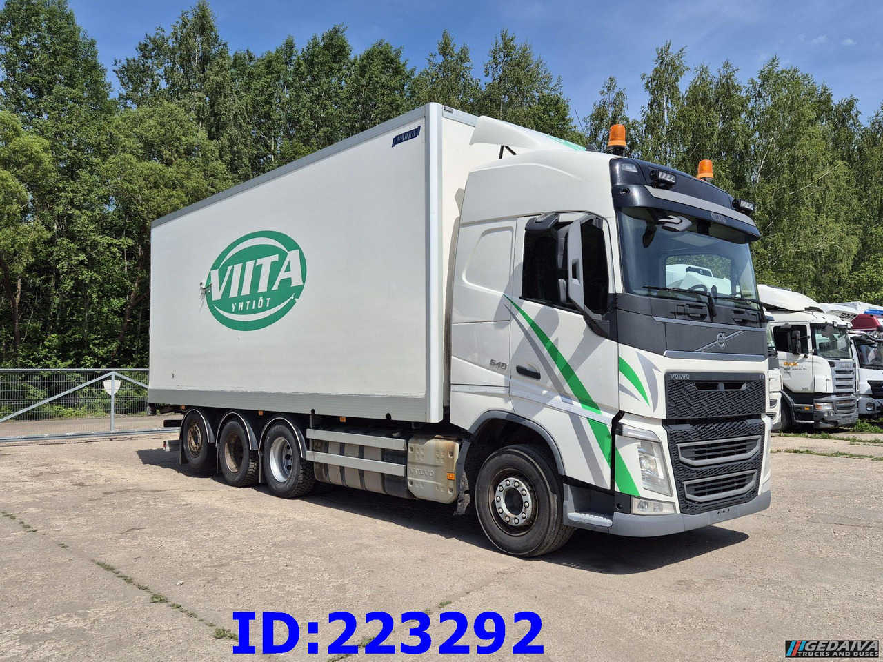 VOLVO FH13 540HP 8x4 Steering axle - Isotherm vrachtwagen: afbeelding 4 VOLVO FH13 540HP 8x4 Steering axle - Isotherm vrachtwagen: afbeelding 4