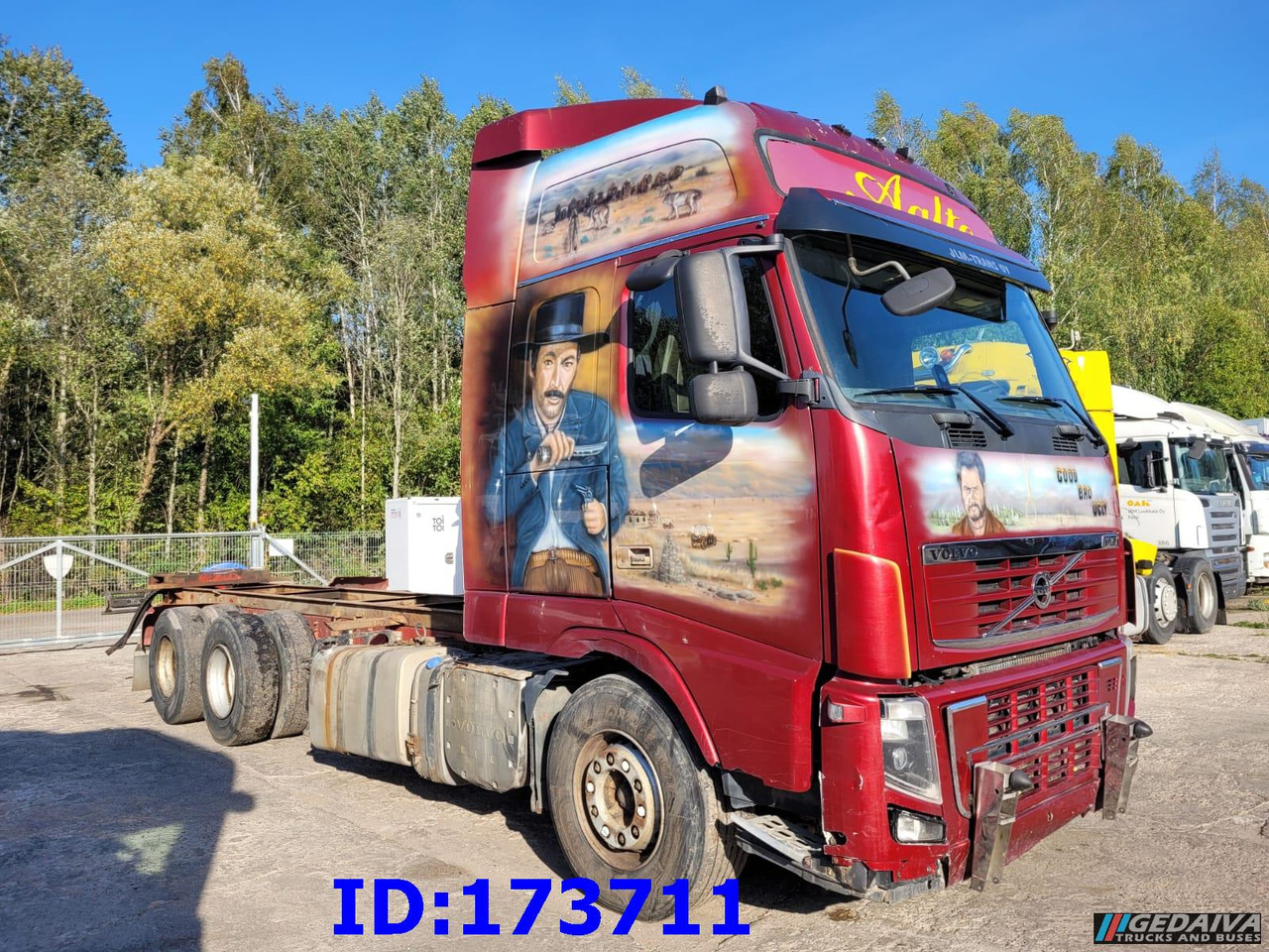 VOLVO FH16 700HP 6x4 Euro5 - Chassis vrachtwagen: afbeelding 4 VOLVO FH16 700HP 6x4 Euro5 - Chassis vrachtwagen: afbeelding 4