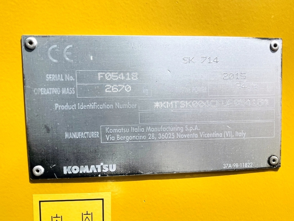 Komatsu SK714 (4012) - Schranklader: afbeelding 3 Komatsu SK714 (4012) - Schranklader: afbeelding 3