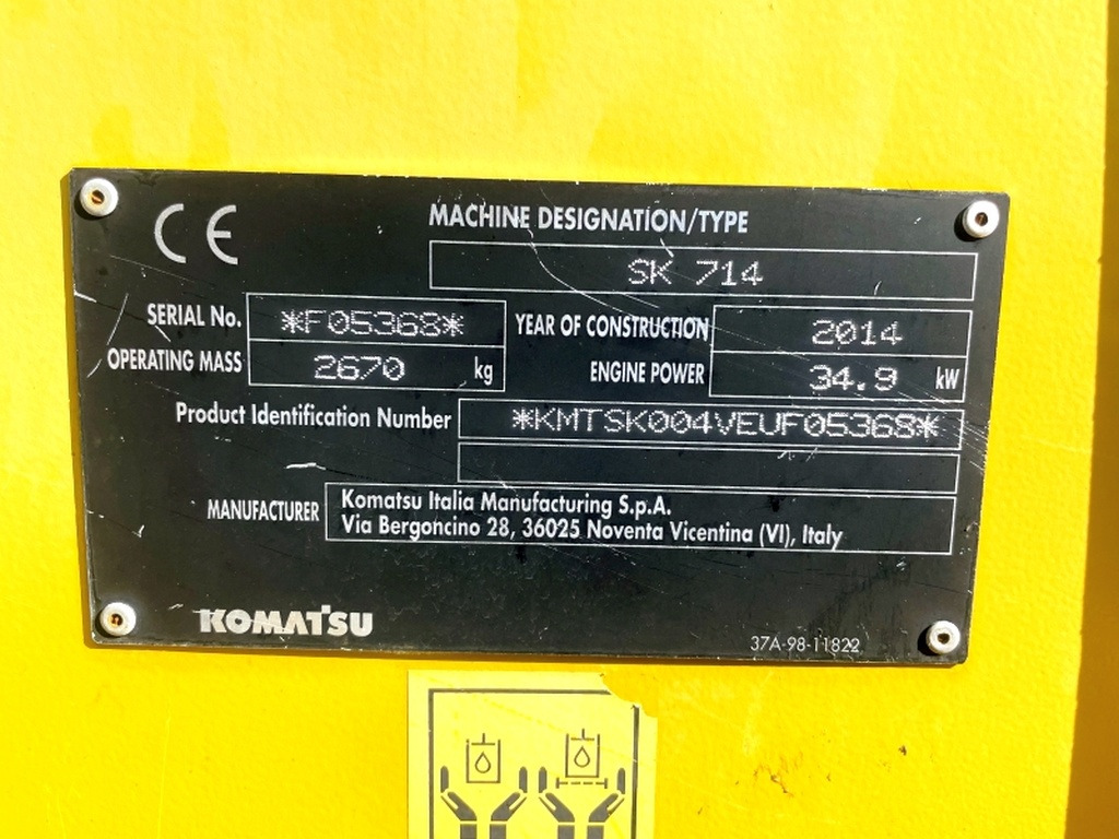 Komatsu SK714 (4077) - Schranklader: afbeelding 3 Komatsu SK714 (4077) - Schranklader: afbeelding 3