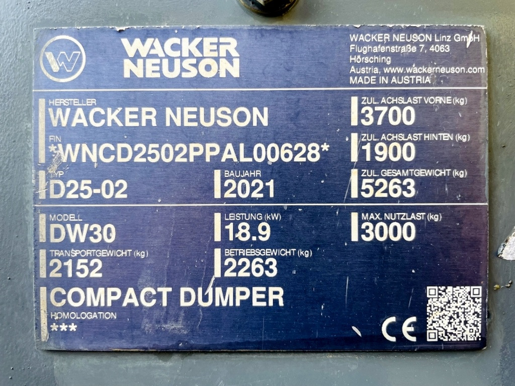Neuson DW30 (3940) - Minidumper: afbeelding 3 Neuson DW30 (3940) - Minidumper: afbeelding 3