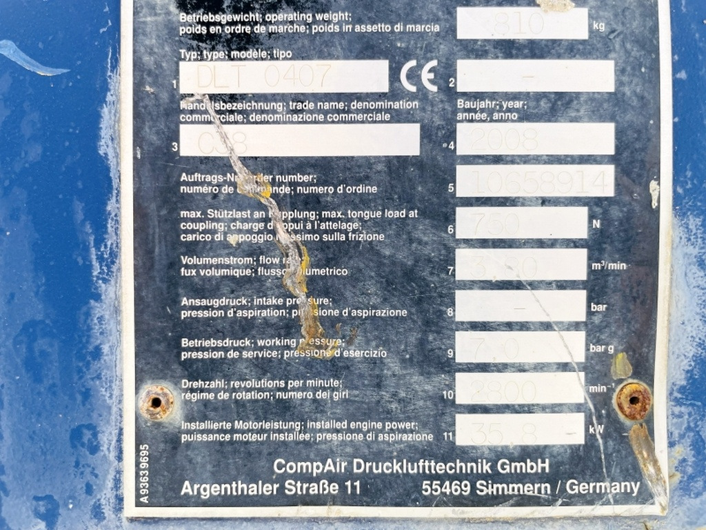 Vergleich C38 (4040) - Luchtcompressor: afbeelding 4 Vergleich C38 (4040) - Luchtcompressor: afbeelding 4