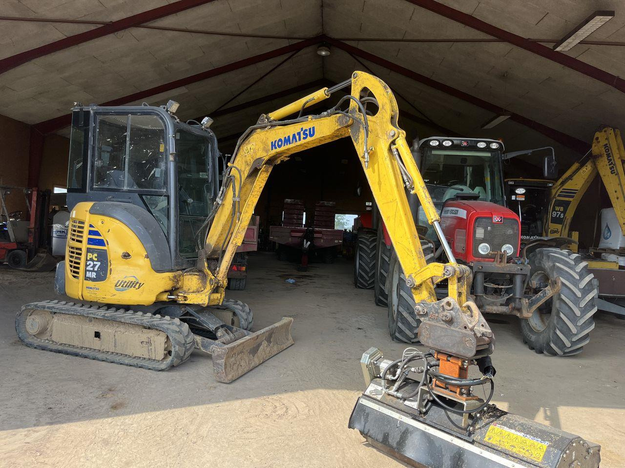 Komatsu PC27MR-2 - Minigraafmachine: afbeelding 1 Komatsu PC27MR-2 - Minigraafmachine: afbeelding 1