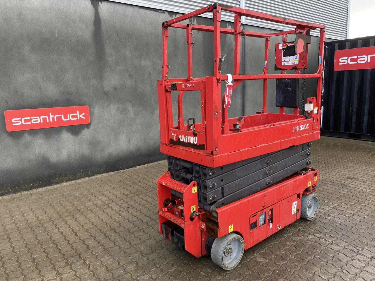 Manitou 78SEC - Schaarlift: afbeelding 1 Manitou 78SEC - Schaarlift: afbeelding 1