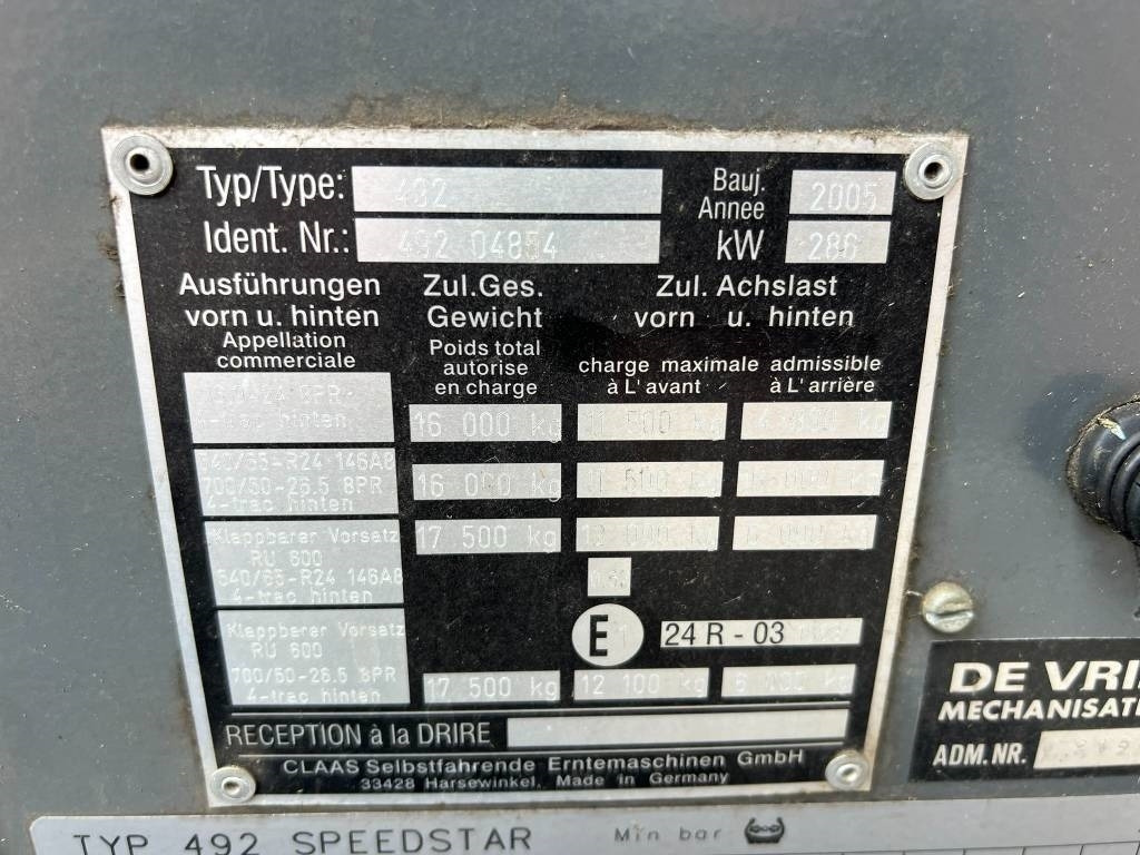 Hakselaar Claas Jaguar 850 + Orbis 450 + PU 300 HD: afbeelding 14