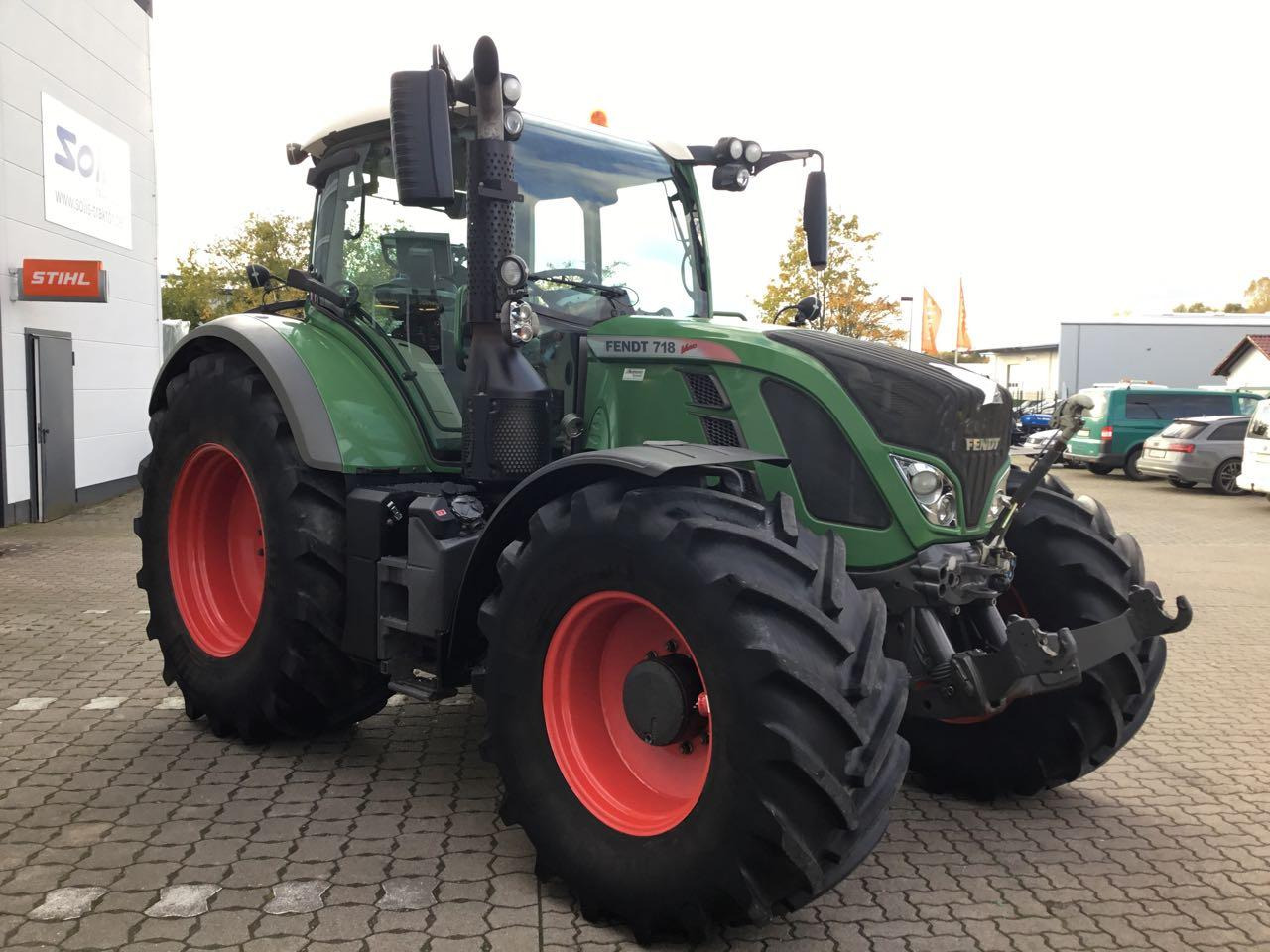 Fendt 718 SCR Vario ProfiPlus - Tractor: afbeelding 3 Fendt 718 SCR Vario ProfiPlus - Tractor: afbeelding 3