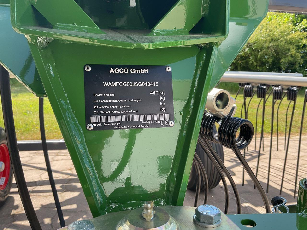 Fendt Former 391 DN - Hooischudder: afbeelding 4 Fendt Former 391 DN - Hooischudder: afbeelding 4