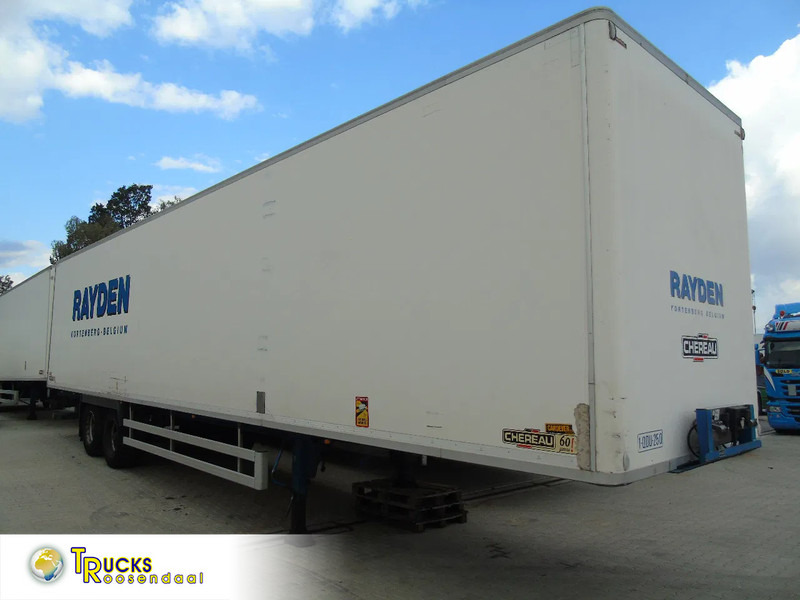 Chereau + rollers + 2x AXLE - Gesloten oplegger: afbeelding 1 Chereau + rollers + 2x AXLE - Gesloten oplegger: afbeelding 1