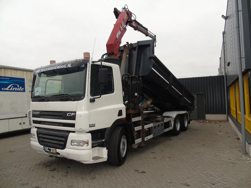 DAF CF 85.380 + MANUAL + HMF 1680 + HYVA + 6X2 - Kraanwagen: afbeelding 2 DAF CF 85.380 + MANUAL + HMF 1680 + HYVA + 6X2 - Kraanwagen: afbeelding 2