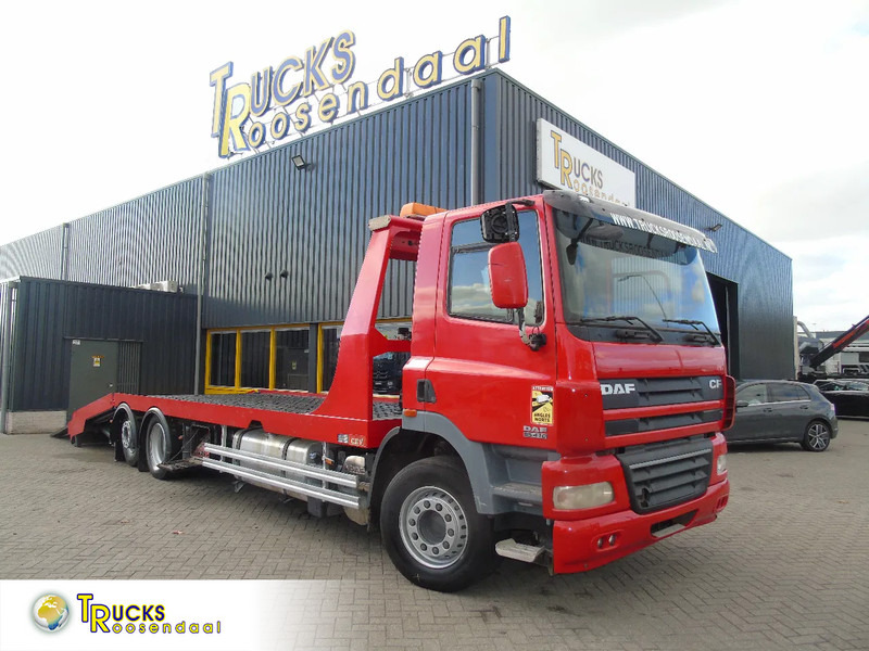 DAF CF 85.410 + EURO 5 + HYDRO RAMPS + 6X2 + RETARDER - Autovrachtwagen vrachtwagen: afbeelding 1 DAF CF 85.410 + EURO 5 + HYDRO RAMPS + 6X2 + RETARDER - Autovrachtwagen vrachtwagen: afbeelding 1