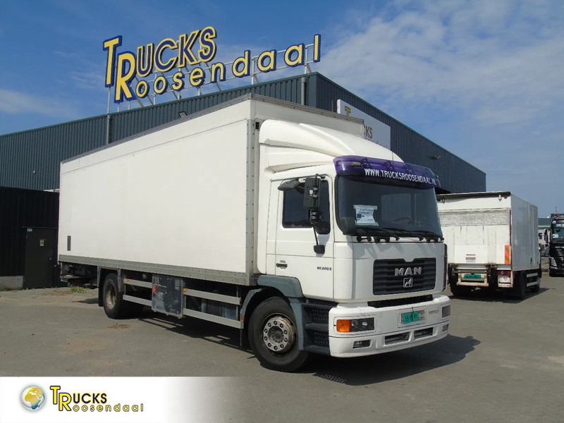 MAN L 220 + MANUAL + EURO 2 + DHOLLANDIA + 19T - Bakwagen: afbeelding 1 MAN L 220 + MANUAL + EURO 2 + DHOLLANDIA + 19T - Bakwagen: afbeelding 1