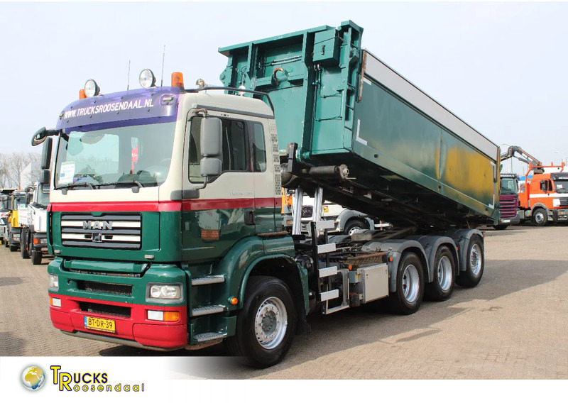 MAN TGA 35.400 8X4 + MANUAL! + NCH kipper/ bitum sprayer - Kabelsysteem truck: afbeelding 1 MAN TGA 35.400 8X4 + MANUAL! + NCH kipper/ bitum sprayer - Kabelsysteem truck: afbeelding 1