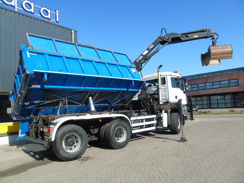 MAN TGS 26.400 + 6x6 + HIAB 166 E3 HIPRO + 3SIDE TIPPER - Kraanwagen: afbeelding 5 MAN TGS 26.400 + 6x6 + HIAB 166 E3 HIPRO + 3SIDE TIPPER - Kraanwagen: afbeelding 5