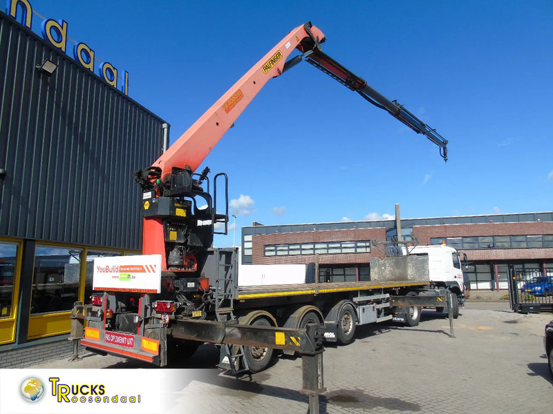 MOL PALFINGER 40001EL - 22 METER LENGTH + REMOTE - Vlakke/ Open oplegger: afbeelding 1 MOL PALFINGER 40001EL - 22 METER LENGTH + REMOTE - Vlakke/ Open oplegger: afbeelding 1