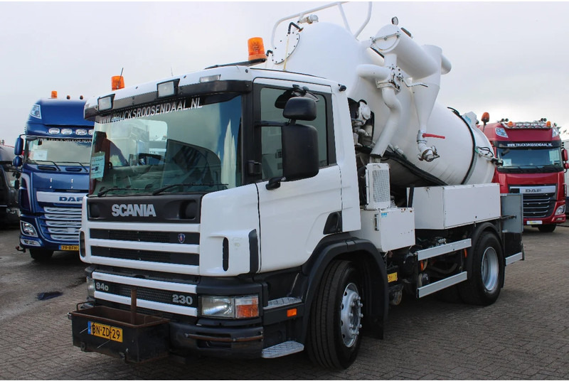 Vacuümwagen Scania 94 .230 + 5m3 waste + 1m3 clean: afbeelding 11
