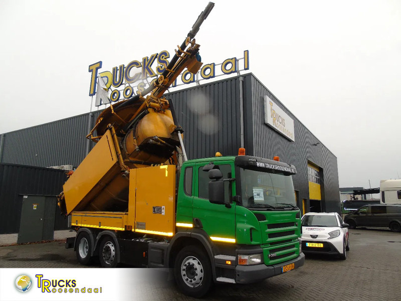 Scania P 360 + COMBI VACUUM WIEDEMANN + 6X4 - Vacuümwagen: afbeelding 1 Scania P 360 + COMBI VACUUM WIEDEMANN + 6X4 - Vacuümwagen: afbeelding 1