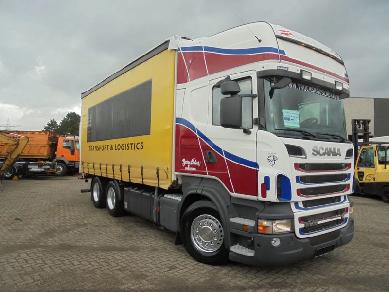 Scania R500 V8 + Euro 5 + Retarder + Lift + 6x2 - Schuifzeilen vrachtwagen: afbeelding 3 Scania R500 V8 + Euro 5 + Retarder + Lift + 6x2 - Schuifzeilen vrachtwagen: afbeelding 3