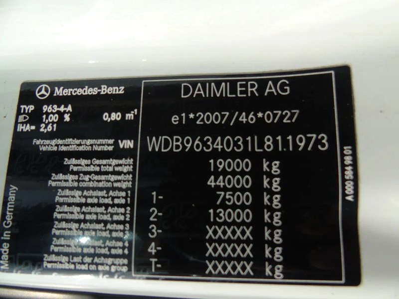 Trekker Mercedes-Benz Actros 1842 + euro 5 + spoiler: afbeelding 18