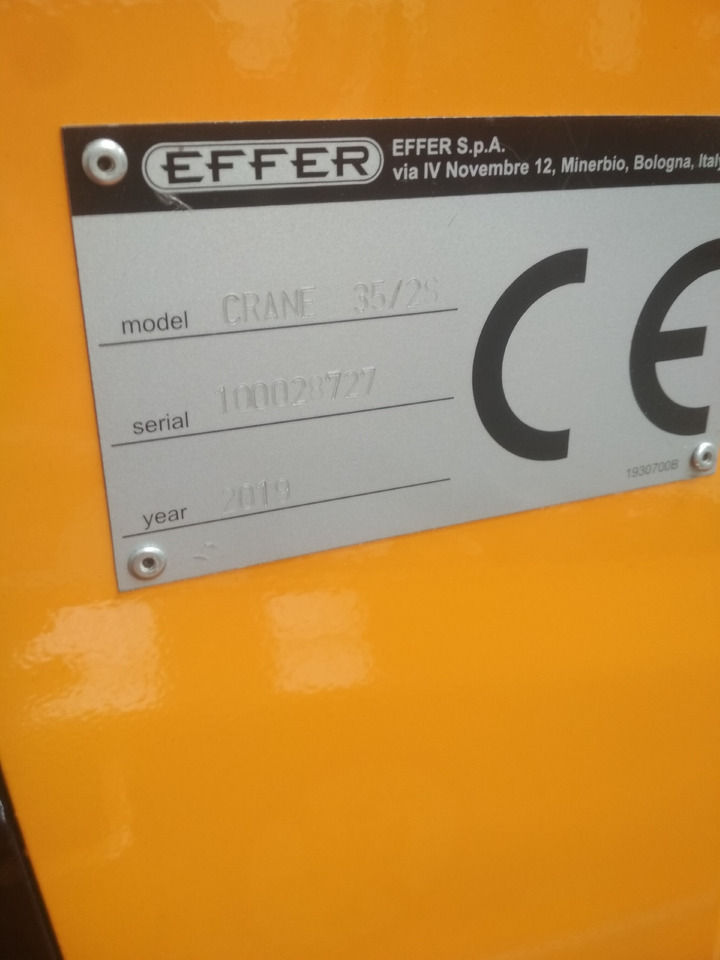 Effer 35 S - Kraan: afbeelding 5 Effer 35 S - Kraan: afbeelding 5
