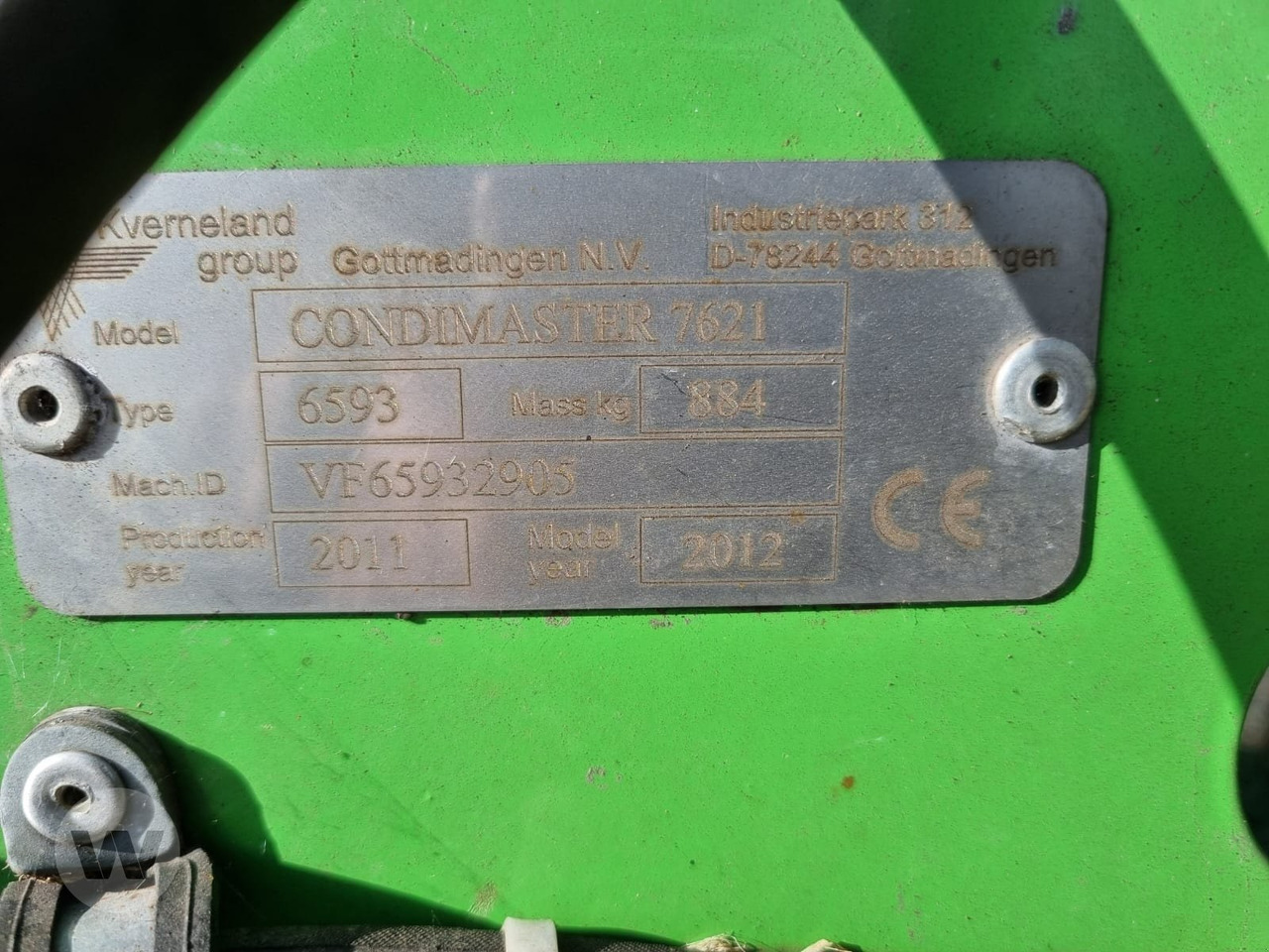 Deutz-Fahr Condimaster 7621 - Hooischudder: afbeelding 2 Deutz-Fahr Condimaster 7621 - Hooischudder: afbeelding 2