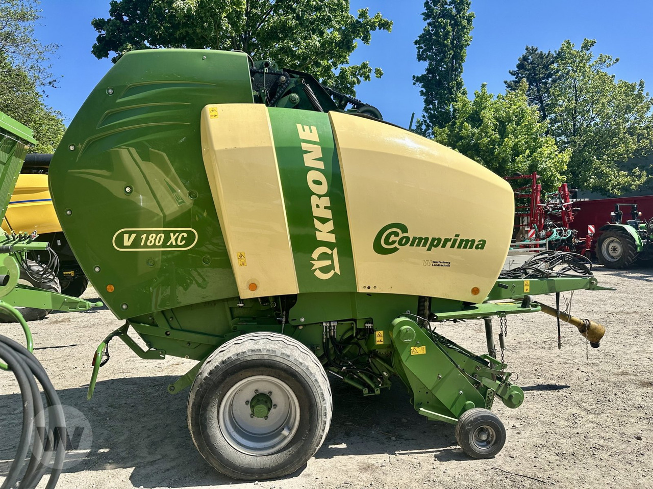 Krone Comprima V 180 XC - Ronde balenpers: afbeelding 1 Krone Comprima V 180 XC - Ronde balenpers: afbeelding 1