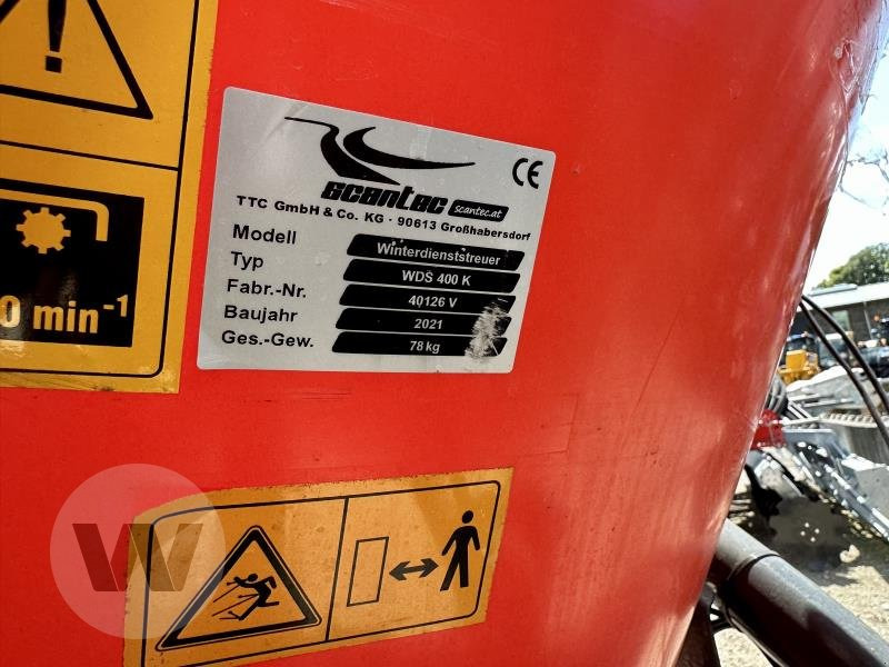 WDS 400 K - Zout/ Zandstrooier: afbeelding 2 WDS 400 K - Zout/ Zandstrooier: afbeelding 2