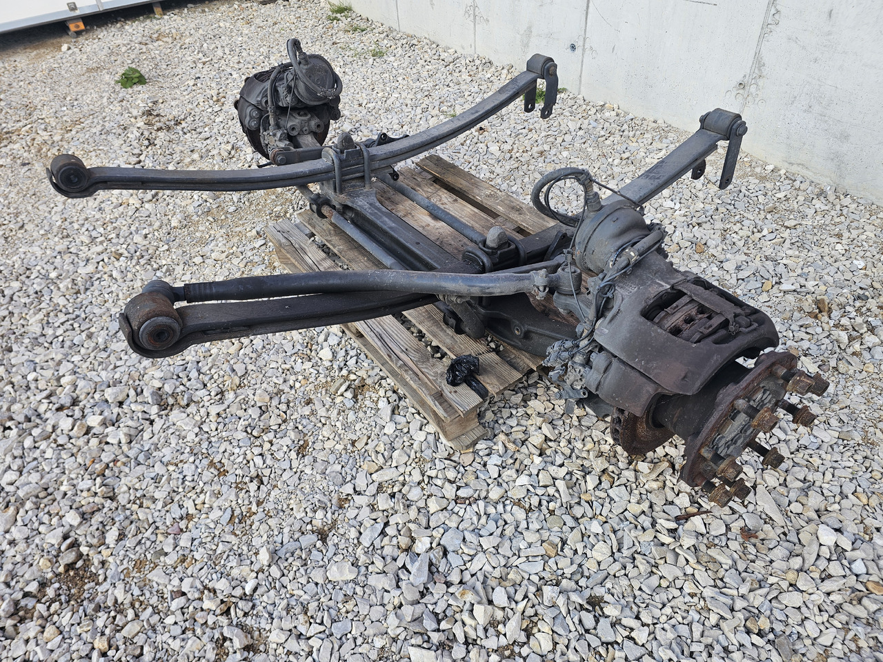 MERCEDES ATEGO MP4 12.XXX EURO 6 / COMPLETE FRONT AXLE - Vooras: afbeelding 5 MERCEDES ATEGO MP4 12.XXX EURO 6 / COMPLETE FRONT AXLE - Vooras: afbeelding 5