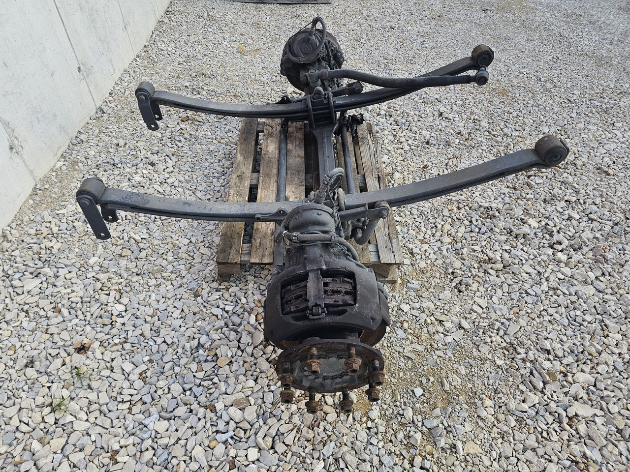 MERCEDES ATEGO MP4 12.XXX EURO 6 / COMPLETE FRONT AXLE - Vooras: afbeelding 3 MERCEDES ATEGO MP4 12.XXX EURO 6 / COMPLETE FRONT AXLE - Vooras: afbeelding 3