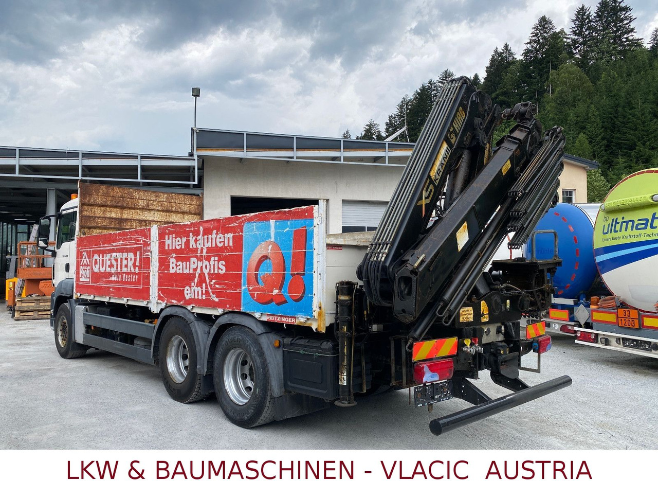 MAN TGS 26.400 6x4 mit Kran HIAB 166 - Vrachtwagen met open laadbak, Kraanwagen: afbeelding 4 MAN TGS 26.400 6x4 mit Kran HIAB 166 - Vrachtwagen met open laadbak, Kraanwagen: afbeelding 4
