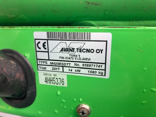 Kniklader AVANT 420 loader: afbeelding 10