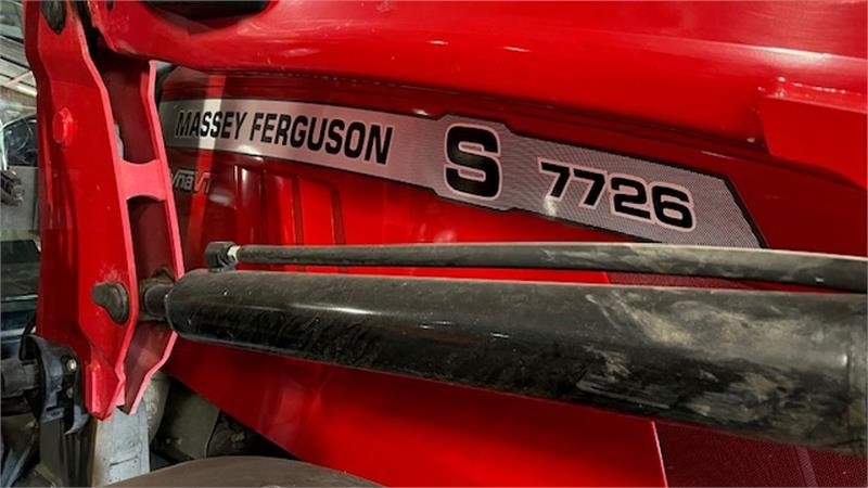 Tractor Massey Ferguson 7726 S DynaVT Med front læsser. Læsser er meget li: afbeelding 10 Tractor Massey Ferguson 7726 S DynaVT Med front læsser. Læsser er meget li: afbeelding 10