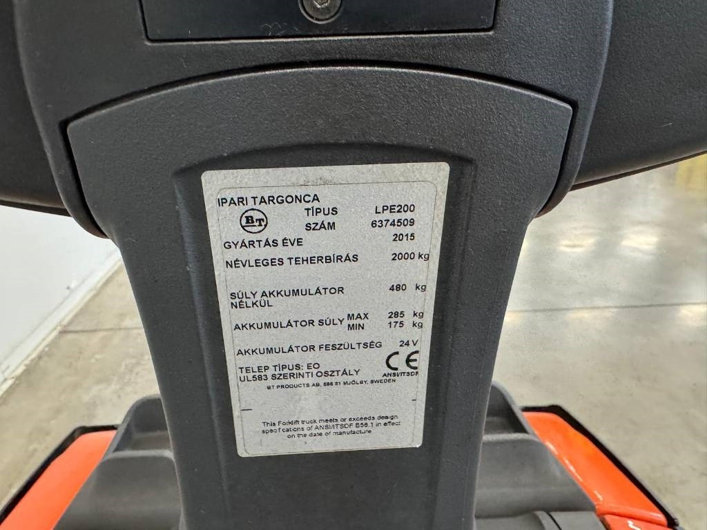 Toyota 10792 LPE 200 - Elektrische heftruck: afbeelding 4 Toyota 10792 LPE 200 - Elektrische heftruck: afbeelding 4