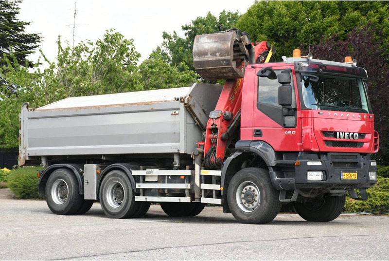 Iveco TRAKKER 450ps !!Z-KRAAN!!RADIO REMOTE!!3 SIDED TIPPER!!EURO5!! 10MM CHASSIS LIBIA!! - Kipper vrachtwagen, Kraanwagen: afbeelding 5 Iveco TRAKKER 450ps !!Z-KRAAN!!RADIO REMOTE!!3 SIDED TIPPER!!EURO5!! 10MM CHASSIS LIBIA!! - Kipper vrachtwagen, Kraanwagen: afbeelding 5