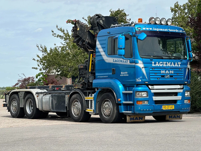 MAN TGA 35.440 8x2 HIAB 37TM!!RADIO REMOTE/CONTAINER SYSTEM! - Kabelsysteem truck, Kraanwagen: afbeelding 2 MAN TGA 35.440 8x2 HIAB 37TM!!RADIO REMOTE/CONTAINER SYSTEM! - Kabelsysteem truck, Kraanwagen: afbeelding 2