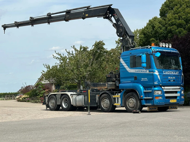 MAN TGA 35.440 8x2 HIAB 37TM!!RADIO REMOTE/CONTAINER SYSTEM! - Kabelsysteem truck, Kraanwagen: afbeelding 1 MAN TGA 35.440 8x2 HIAB 37TM!!RADIO REMOTE/CONTAINER SYSTEM! - Kabelsysteem truck, Kraanwagen: afbeelding 1
