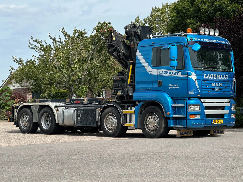 MAN TGA 35.440 8x2 HIAB 37TM!!RADIO REMOTE/CONTAINER SYSTEM! - Kabelsysteem truck, Kraanwagen: afbeelding 4 MAN TGA 35.440 8x2 HIAB 37TM!!RADIO REMOTE/CONTAINER SYSTEM! - Kabelsysteem truck, Kraanwagen: afbeelding 4