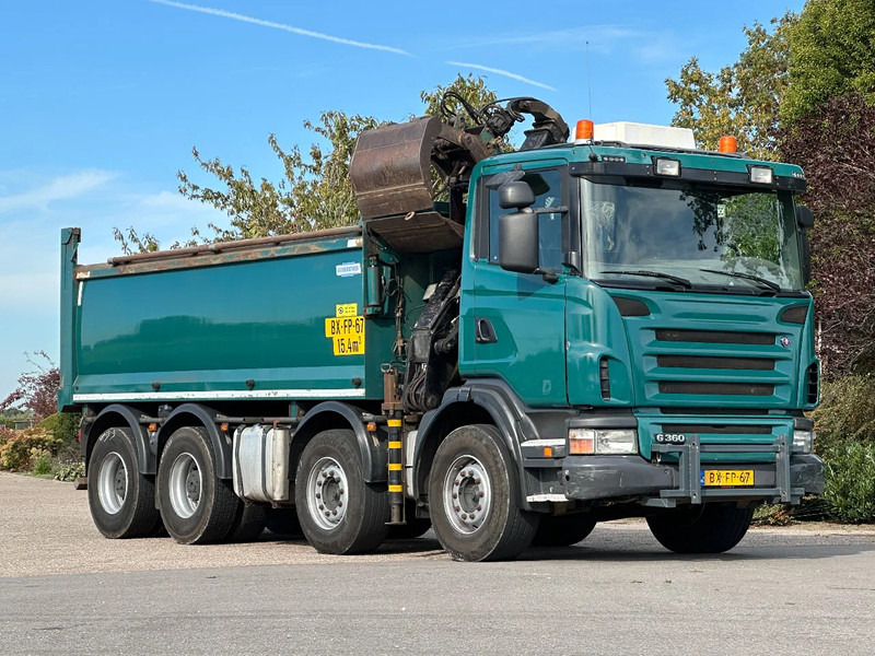 Scania G360 8x4!!Z-Kraan/KIPPER!! - Kipper vrachtwagen, Kraanwagen: afbeelding 2 Scania G360 8x4!!Z-Kraan/KIPPER!! - Kipper vrachtwagen, Kraanwagen: afbeelding 2