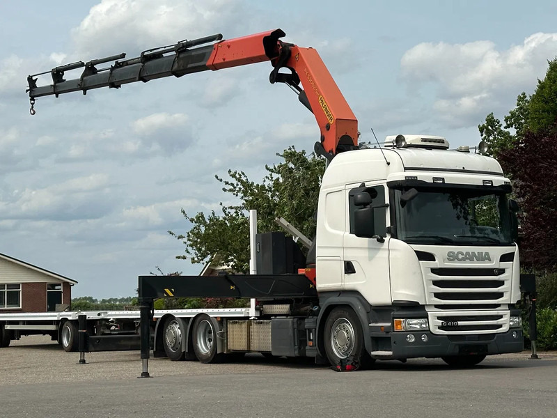 Scania G410 !KRAAN/CRANE/GRUE/ PALFINGER 53TM!! RADIO REMOTE!! EURO 6!!TOP! - Kraanwagen: afbeelding 1 Scania G410 !KRAAN/CRANE/GRUE/ PALFINGER 53TM!! RADIO REMOTE!! EURO 6!!TOP! - Kraanwagen: afbeelding 1