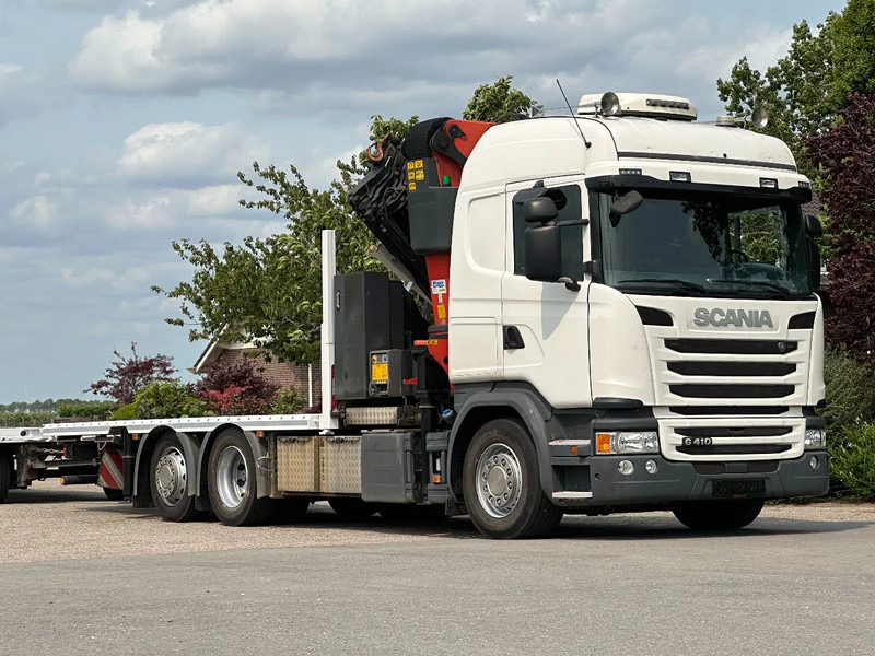 Scania G410 !KRAAN/CRANE/GRUE/ PALFINGER 53TM!! RADIO REMOTE!! EURO 6!!TOP! - Kraanwagen: afbeelding 2 Scania G410 !KRAAN/CRANE/GRUE/ PALFINGER 53TM!! RADIO REMOTE!! EURO 6!!TOP! - Kraanwagen: afbeelding 2