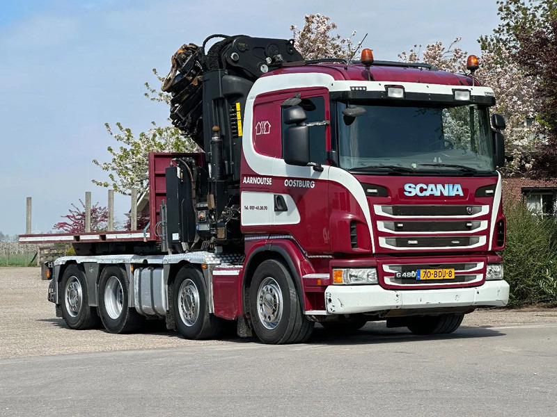 Scania G480 !!TRUCK/TRACTOR!!!CRANE/GRUE/HIAB 105TM!!TOP!EURO6!! - Kraanwagen: afbeelding 4 Scania G480 !!TRUCK/TRACTOR!!!CRANE/GRUE/HIAB 105TM!!TOP!EURO6!! - Kraanwagen: afbeelding 4