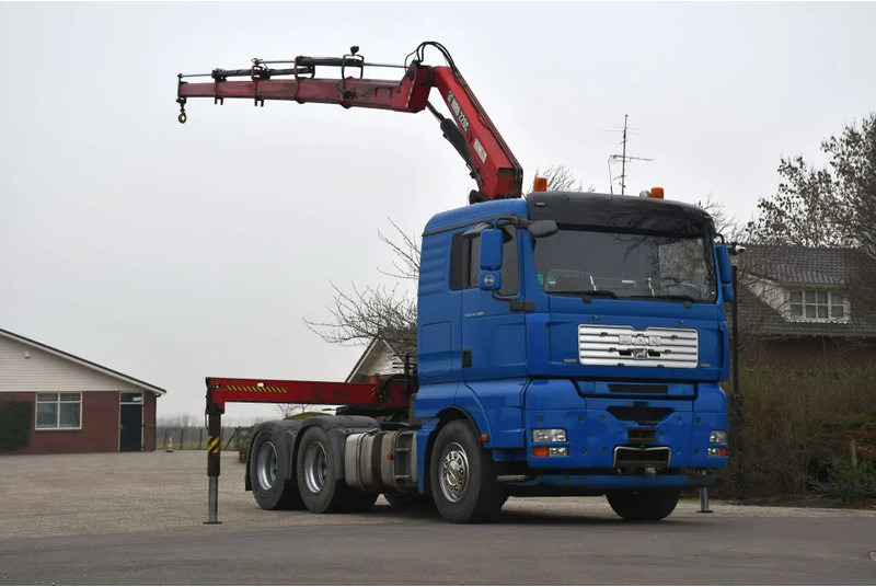 MAN TGA 26.480 6x4 TRUCK/TRACTOR! CRANE/KRAN/GRUE HIAB 22TM!! - Trekker: afbeelding 1 MAN TGA 26.480 6x4 TRUCK/TRACTOR! CRANE/KRAN/GRUE HIAB 22TM!! - Trekker: afbeelding 1